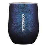 Corkcicle Stemless 12 oz Wine Tumbler, Sliding Lid, Insulated Stainless Steel Front_Flat