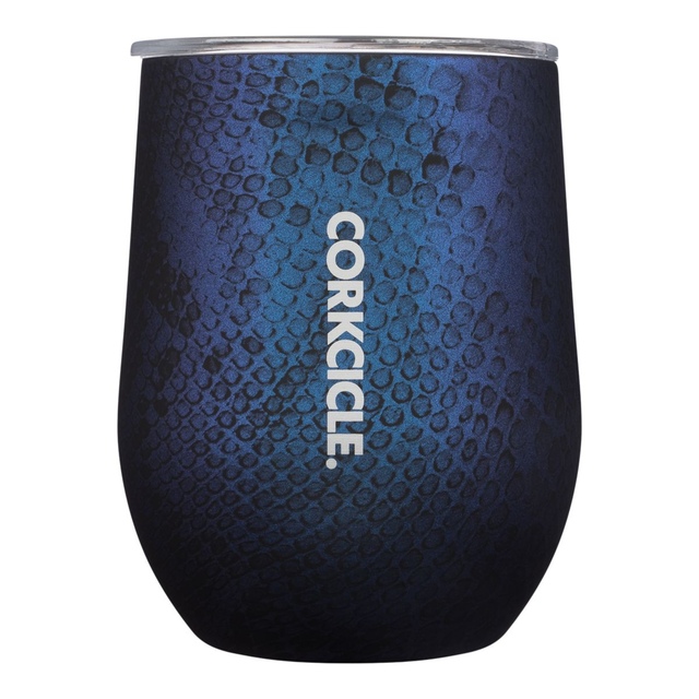 Corkcicle Stemless 12 oz Wine Tumbler, Sliding Lid, Insulated Stainless Steel