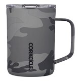 Corkcicle 16 oz Mug, Sliding Lid, Insulated Stainless Steel Front_Flat