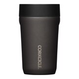 Corkcicle Commuter 9 oz Mug, Sip Lid, Insulated Stainless Steel, Leak Proof Front_Flat