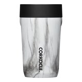 Corkcicle Commuter 9 oz Mug, Sip Lid, Insulated Stainless Steel, Leak Proof Front_Flat