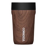 Corkcicle Commuter 9 oz Mug, Sip Lid, Insulated Stainless Steel, Leak Proof Front_Flat