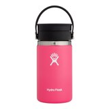 Hydro Flask Wide Mouth 12 oz Insulated Stainless Steel Coffee Thermos with Flex Sip™ Lid Front_Flat