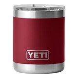 YETI Rambler Lowball 10 oz Tumbler, Sliding Lid, Insulated Stainless Steel Front_Flat