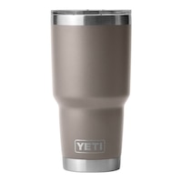 YETI Rambler 30 oz Tumbler, Sliding Lid, Insulated Stainless Steel, Dishwasher Safe Front_Flat
