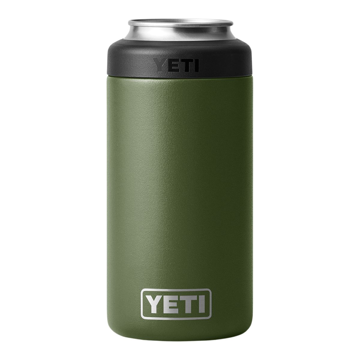 YETI Rambler Tall Can 16 oz Can Sleeve/Koozie, Screw Cap, Insulated Stainless Steel