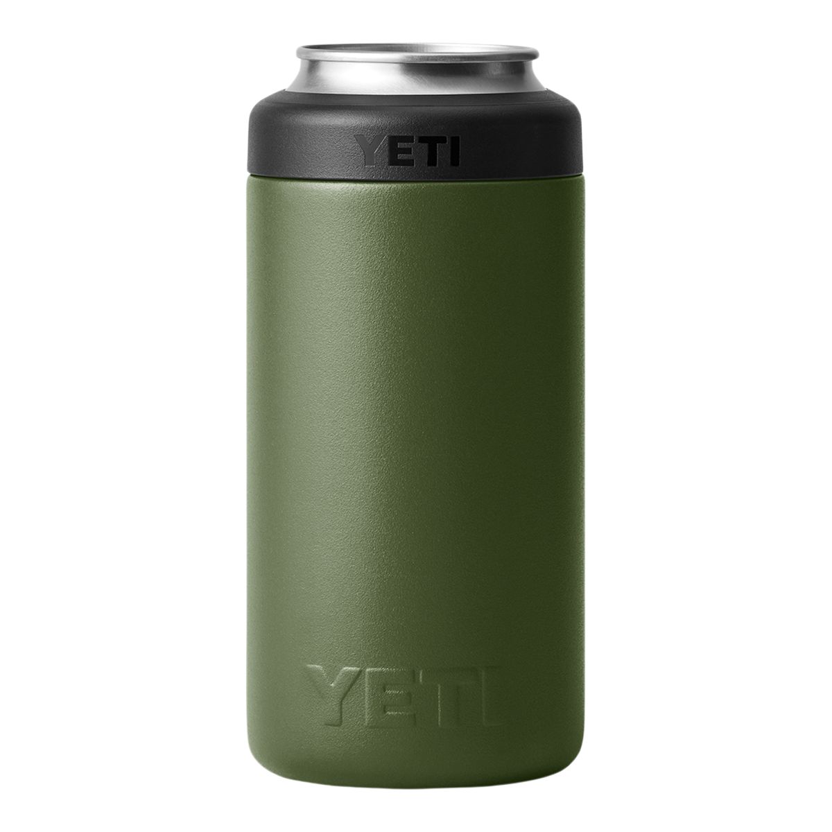 YETI Rambler Tall Can 16 oz Can Sleeve/Koozie, Screw Cap, Insulated Stainless Steel