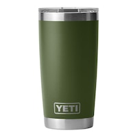 YETI Rambler 20 oz Tumbler, Sliding Lid, Insulated Stainless Steel, Dishwasher Safe Front_Flat