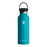 Hydro Flask Standard Mouth 18 oz Insulated Water Bottle with Screw Cap Front_Flat