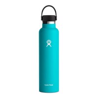 Hydro Flask Standard Mouth 24 oz Insulated Water Bottle with Flex Cap Front_Flat