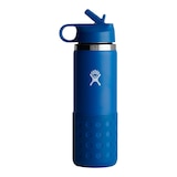 Hydro Flask Kid's Wide Mouth 20 oz Insulated Stainless Steel Water Bottle with Straw Lid Side_Right