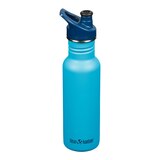Klean Kanteen 18 oz Water Bottle with Sport Cap Front_Flat