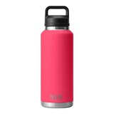 YETI Rambler Chug Bottle 46 oz Water Bottle, Spout Lid, Insulated Stainless Steel Front_Elevated