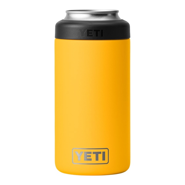 YETI Rambler Tall Can 16 oz Can Sleeve/Koozie, Screw Cap, Insulated Stainless Steel