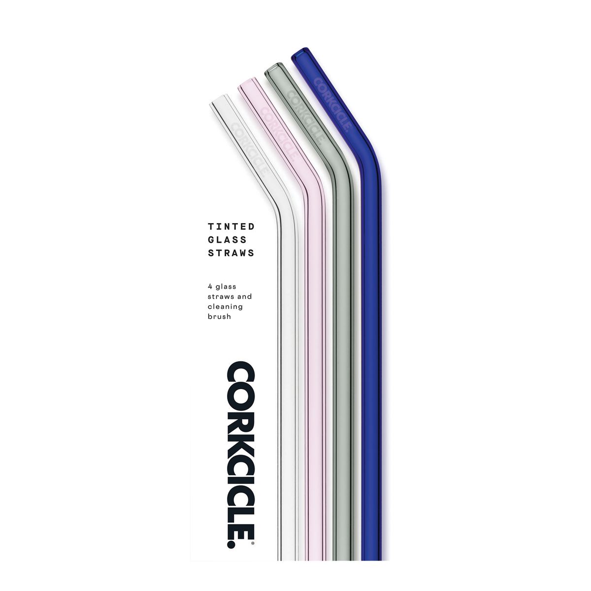Image of Corkcicle Glass Straw Pack