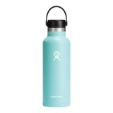 Hydro Flask Standard Mouth 18 oz Insulated Water Bottle with Flex Cap Front_Flat