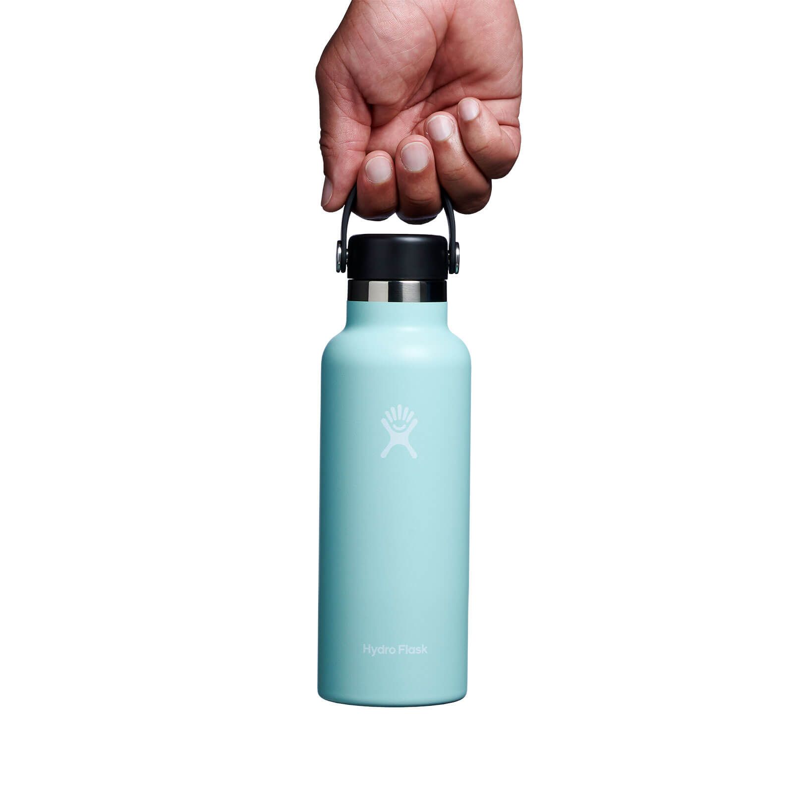 Hydro Flask Standard Mouth 18 oz Insulated Water Bottle with Flex Cap