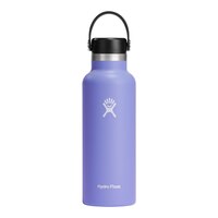 Hydro Flask Standard Mouth 18 oz Insulated Water Bottle with Flex Cap Front_Flat