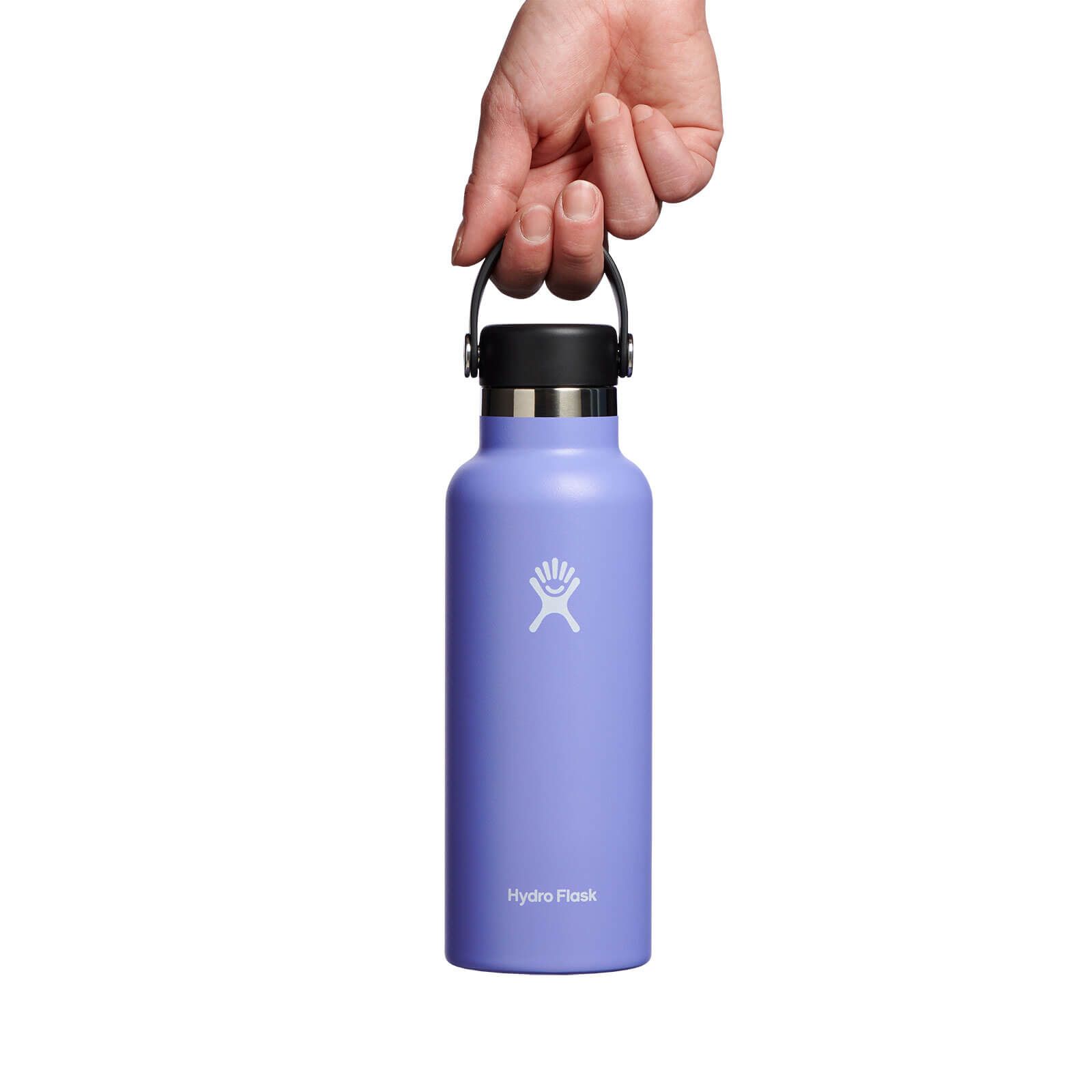 Hydro Flask Standard Mouth 18 oz Insulated Water Bottle with Flex Cap