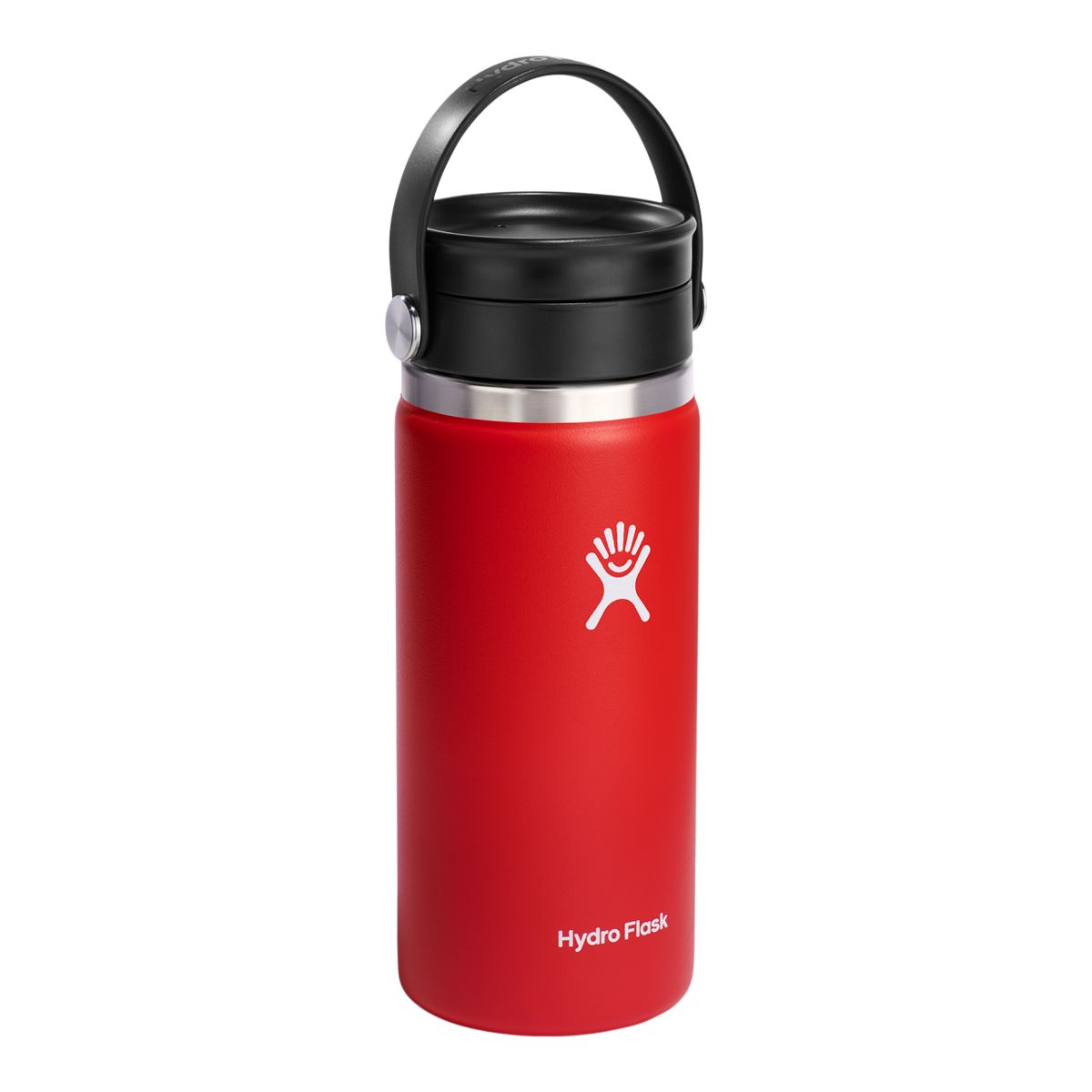 Hydro Flask Wide Mouth 16 oz Insulated Stainless Steel Water Bottle with  Flex Sip Cap
