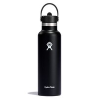 Hydro Flask Standard Mouth 21 oz Water Bottle Front_Flat