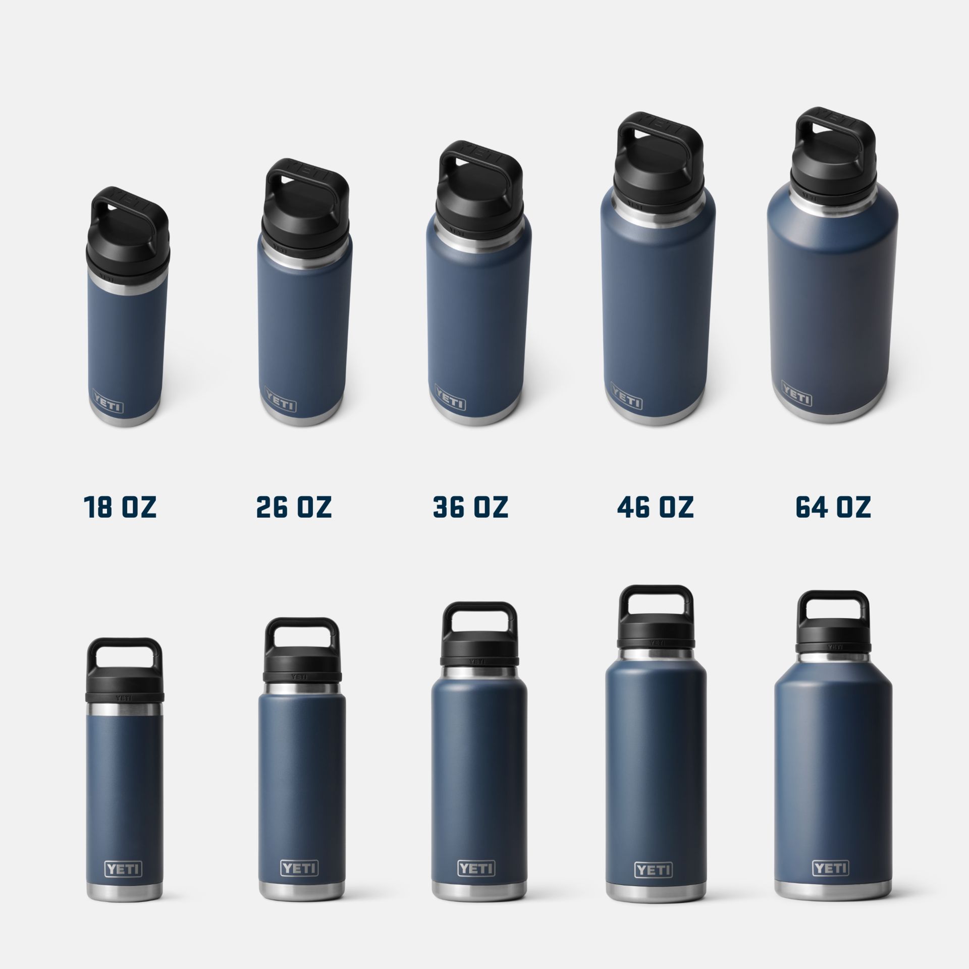 YETI Rambler® Water Bottle with Chug Cap -  64 oz