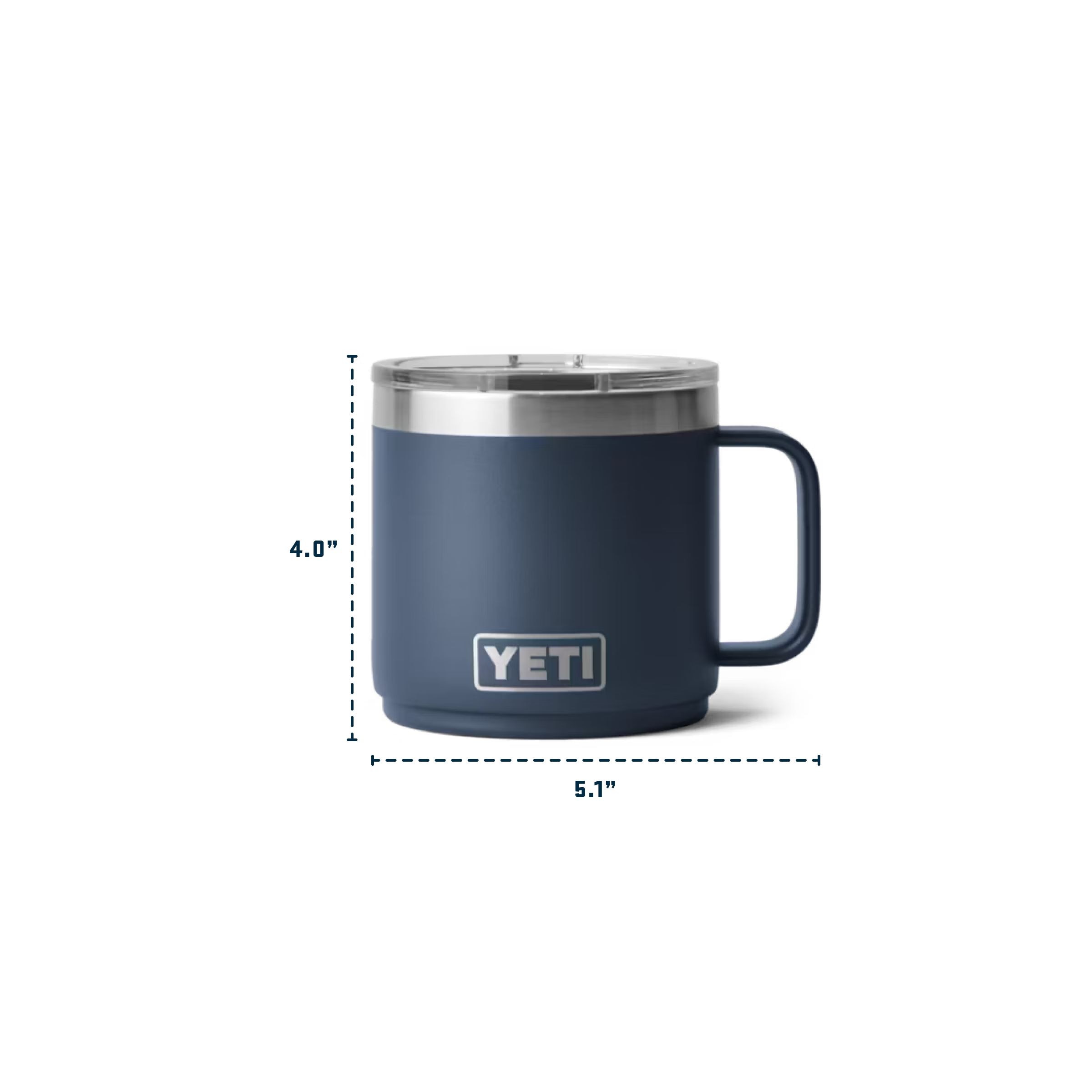 YETI Rambler® 14 oz Stackable Mug with MagSlider™ Lid