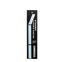 Corkicle Ceramic Coated Straw Set Front_Flat