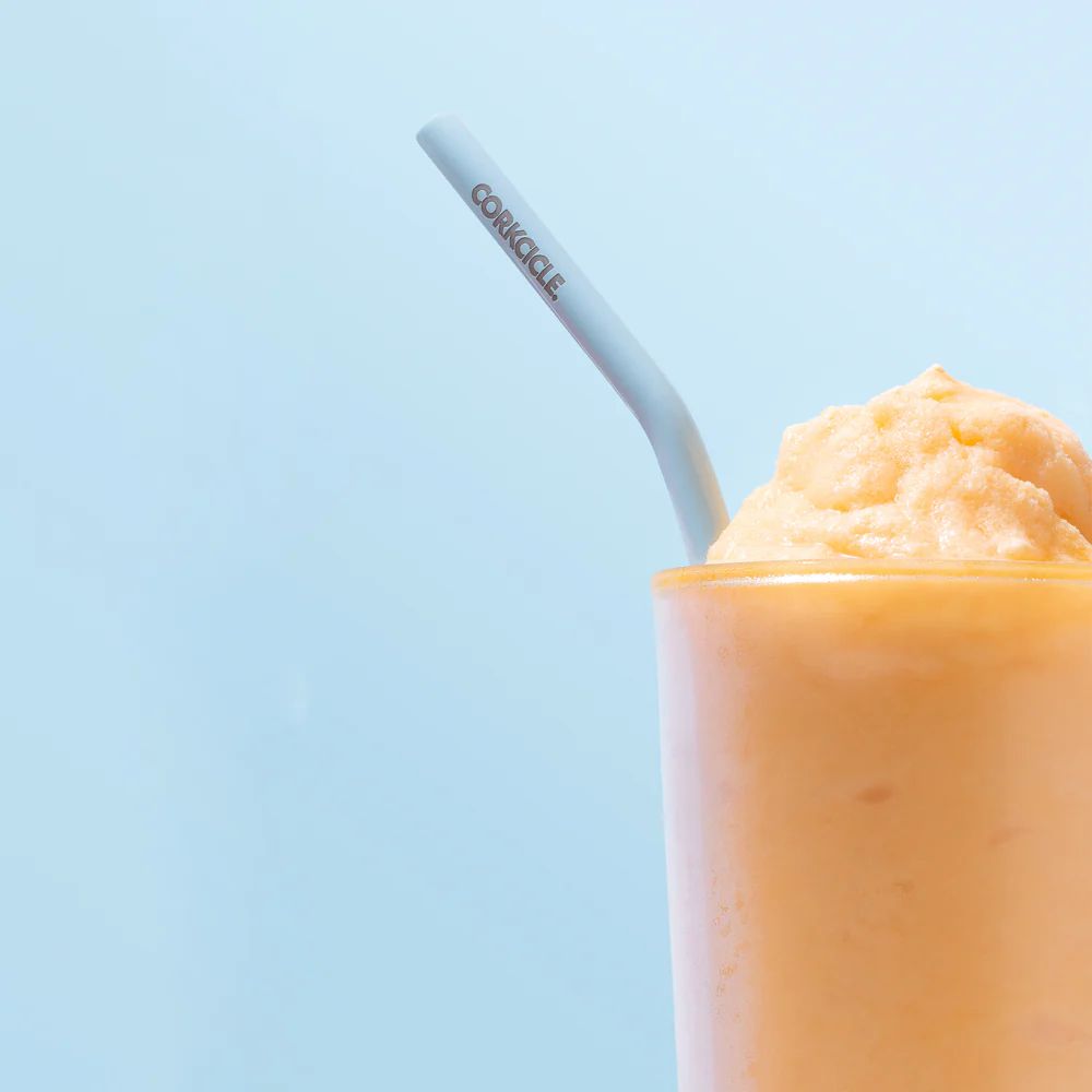 Corkicle Ceramic Coated Straw Set CloseUp