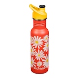Klean Kanteen Classic Narrow 18 oz Sport Cap Front_Flat