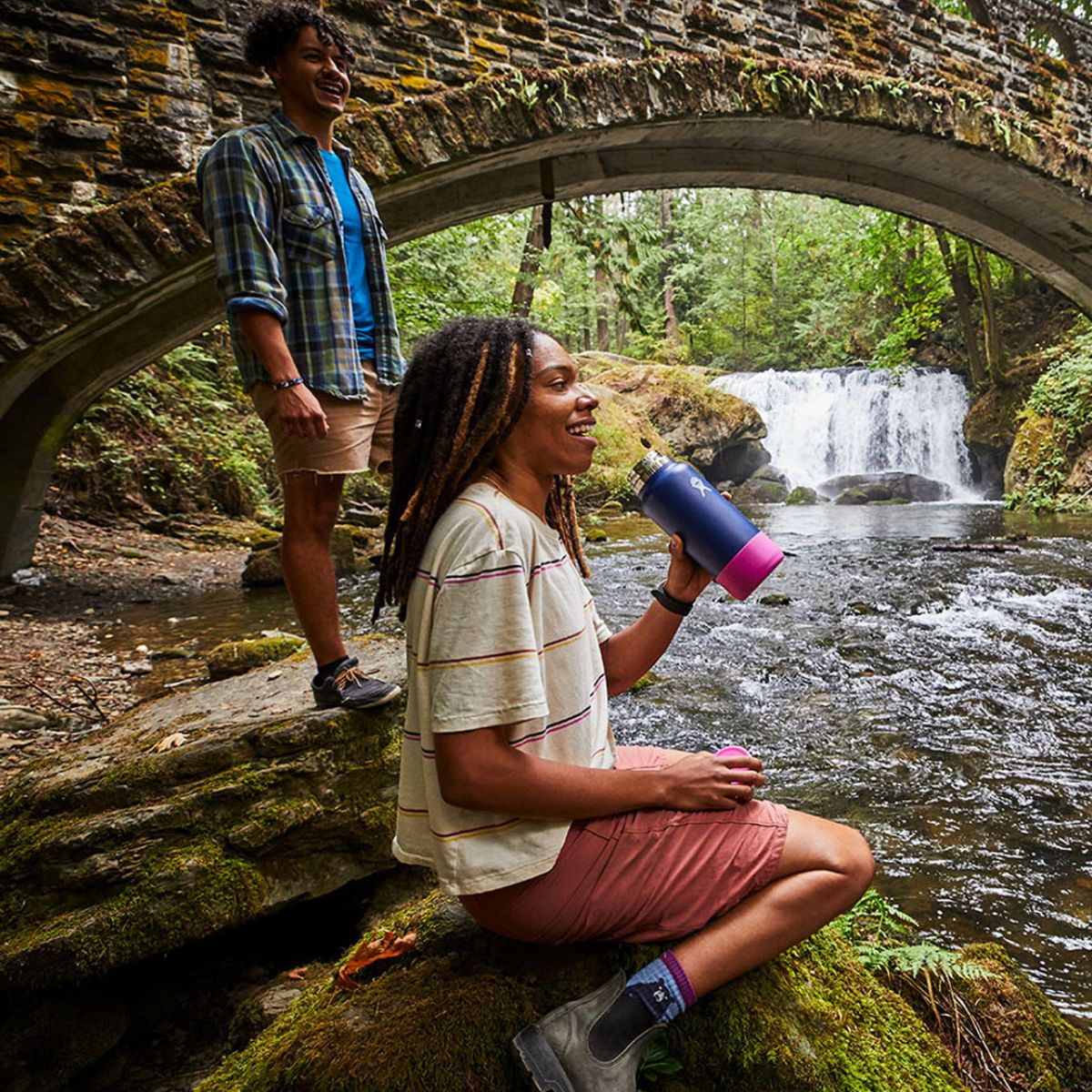 Hydro Flask Small Bottle Boot Front_Three_Fourths_Angled_Right