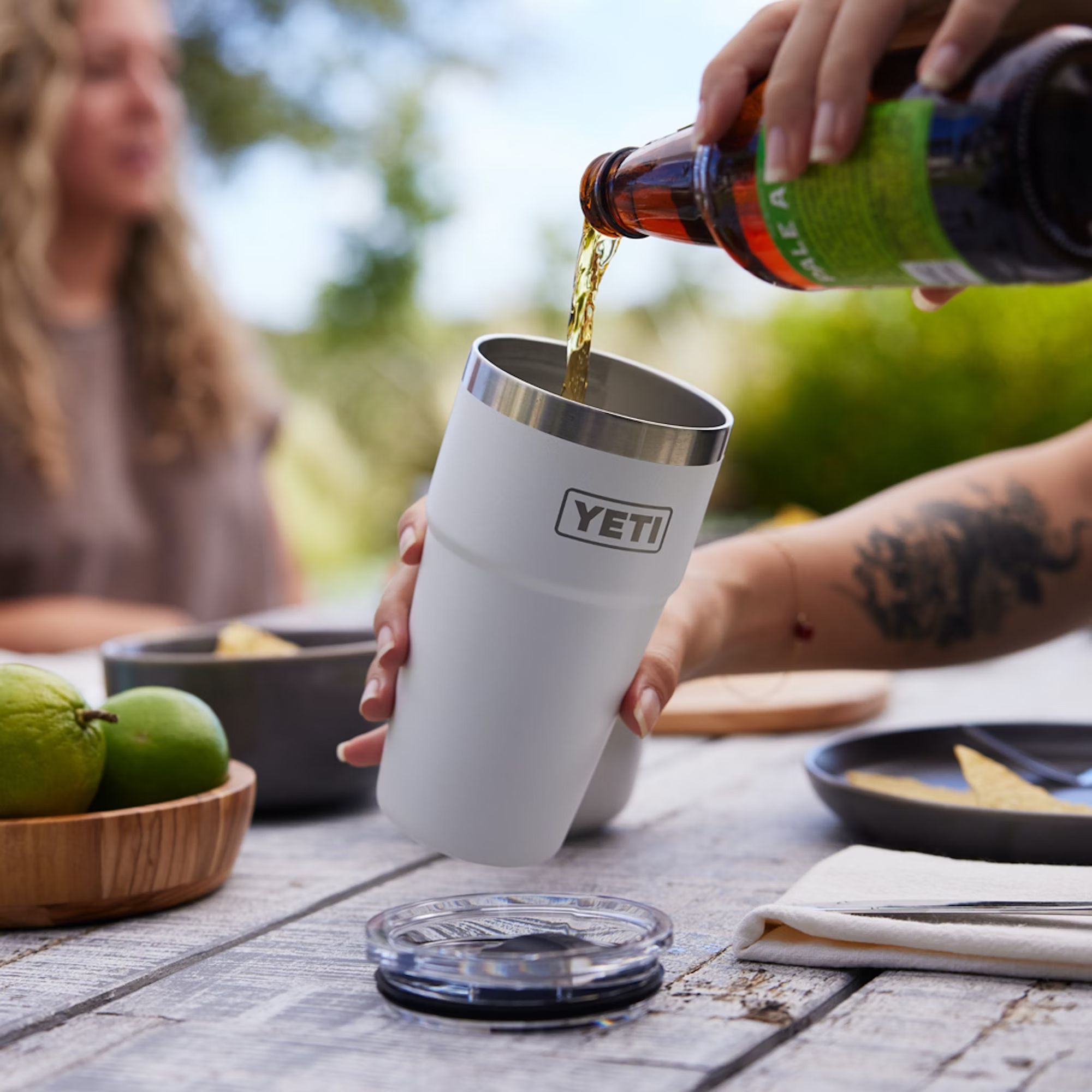 YETI Rambler® 16 oz Stackable Pint with MagSlider™ Lid
