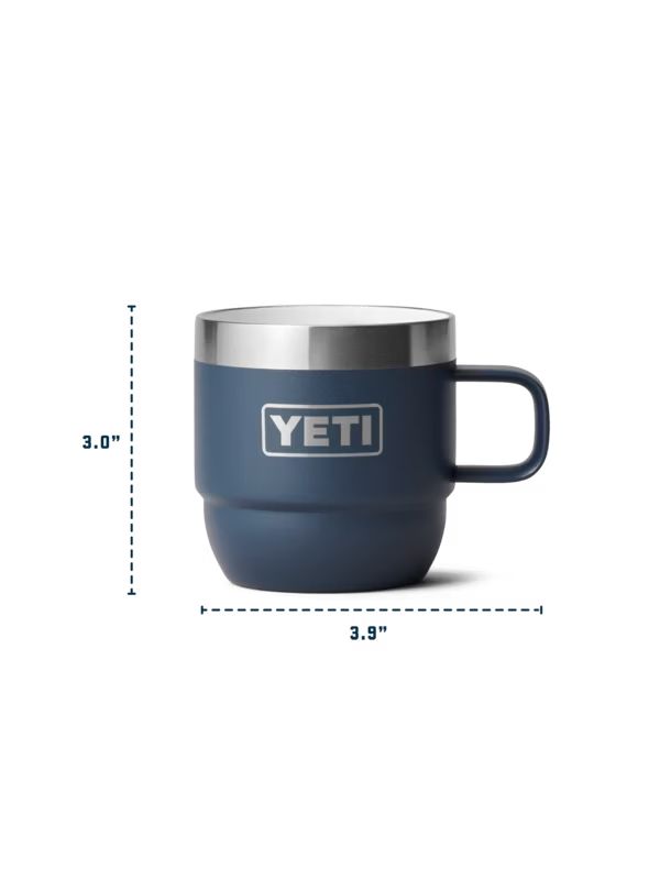 YETI Rambler® 6 oz Stackable Espresso Cup 2pk