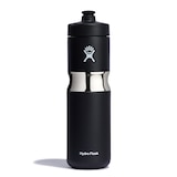 Hydro Flask Wide Mouth 20 oz Insulated Stainless Steel Water Bottle with Sport Cap Front_Flat