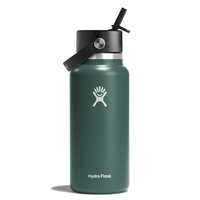 Hydro Flask 32 oz Bottle with Flex Straw Cap Front_Flat