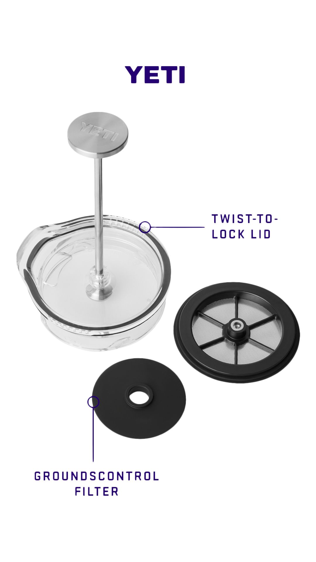 YETI Rambler® 64 oz French Press