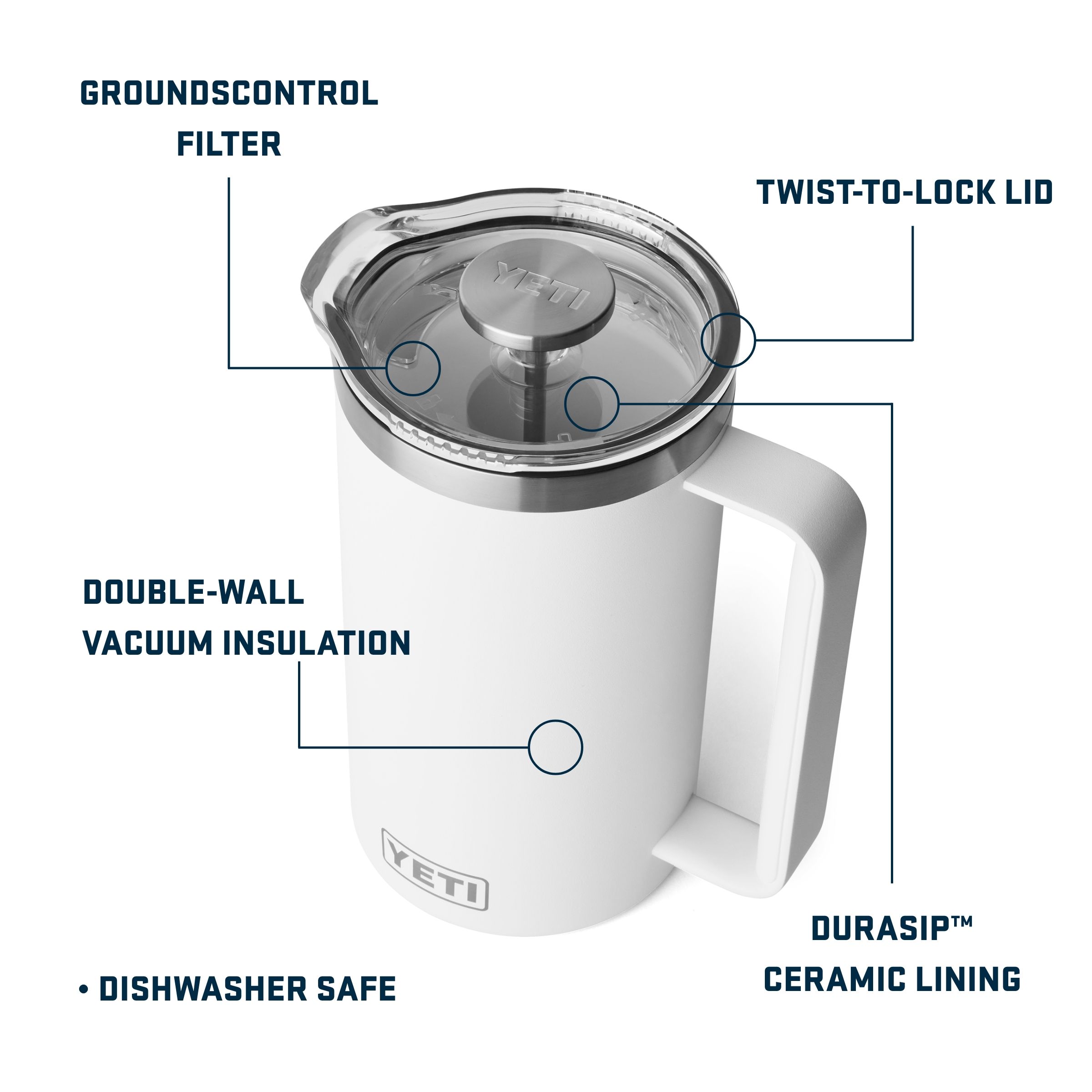 YETI Rambler® 64 oz French Press