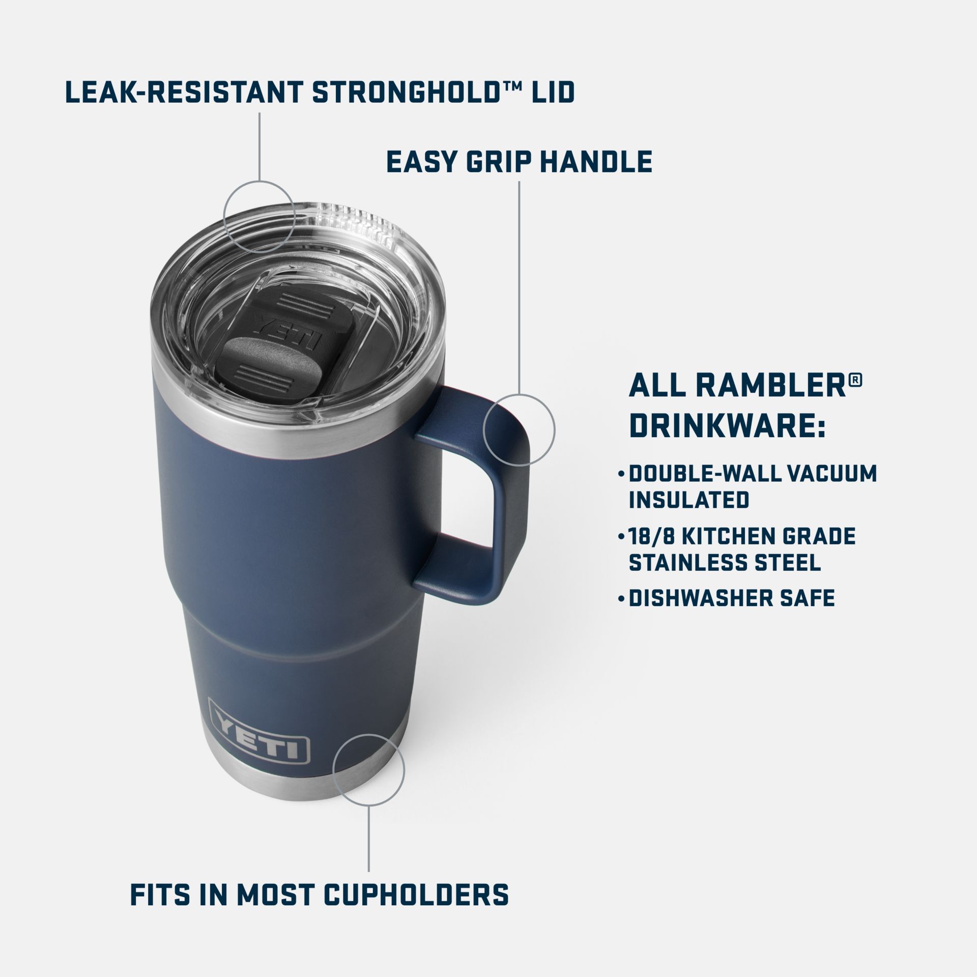 YETI Rambler® 20 oz Travel Mug | SportChek