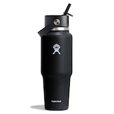 Hydro Flask 32oz Water Bottle with Flex Straw Cap Front_Flat