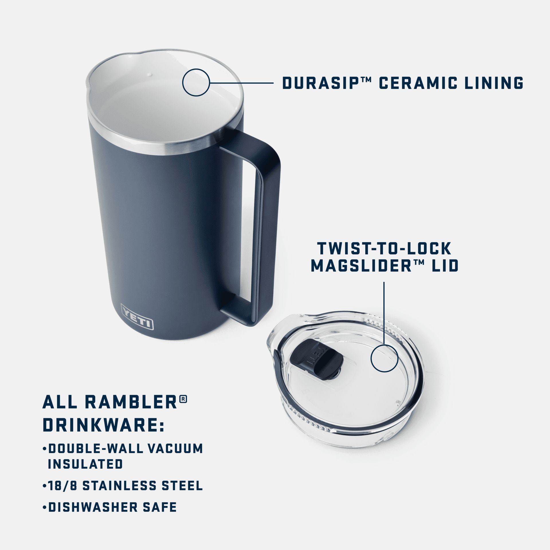 YETI Rambler® 64 oz Pitcher