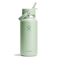 Hydro Flask 32 oz Bottle with Flex Straw Cap Front_Flat