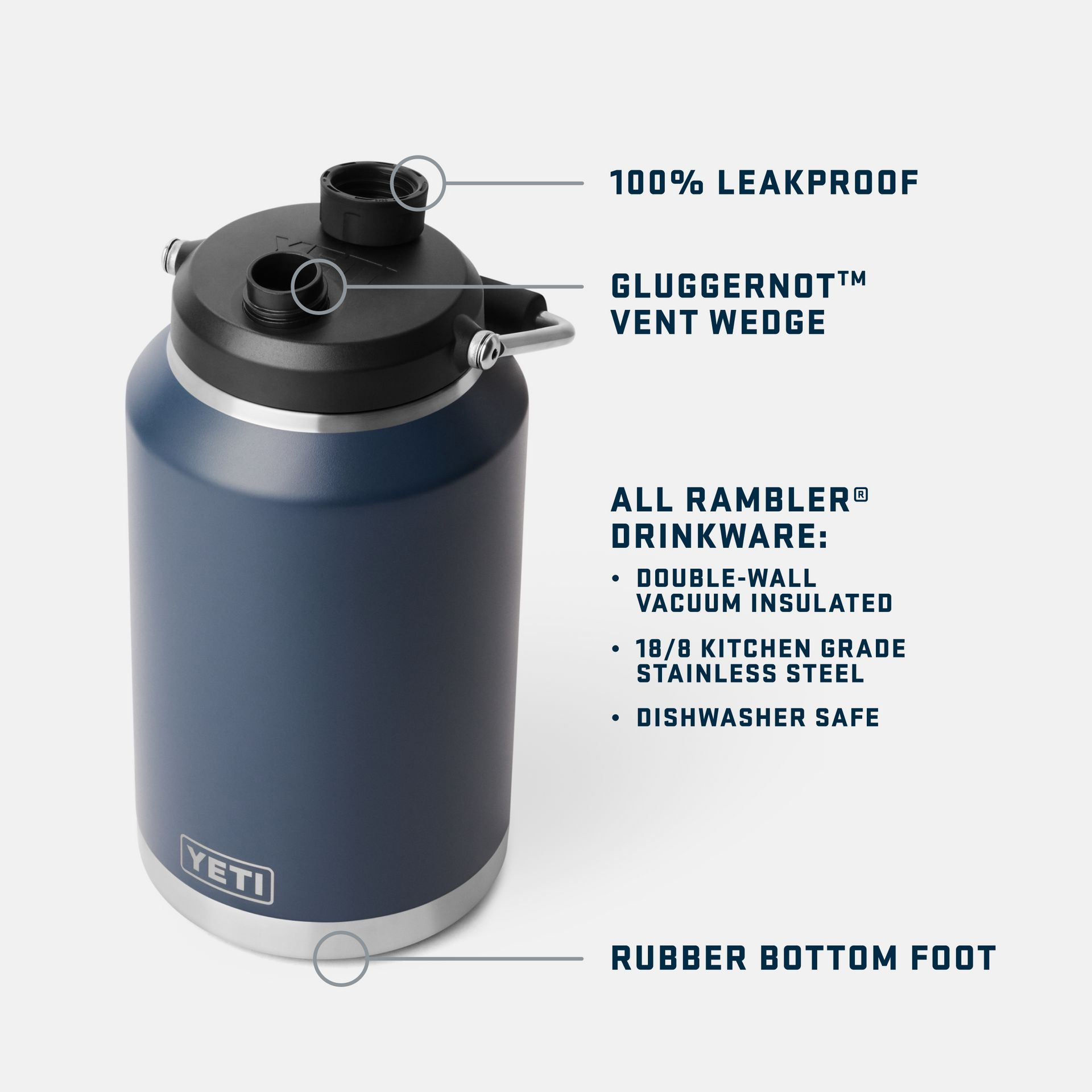 YETI Rambler® 1 Gallon 2.0 Jug