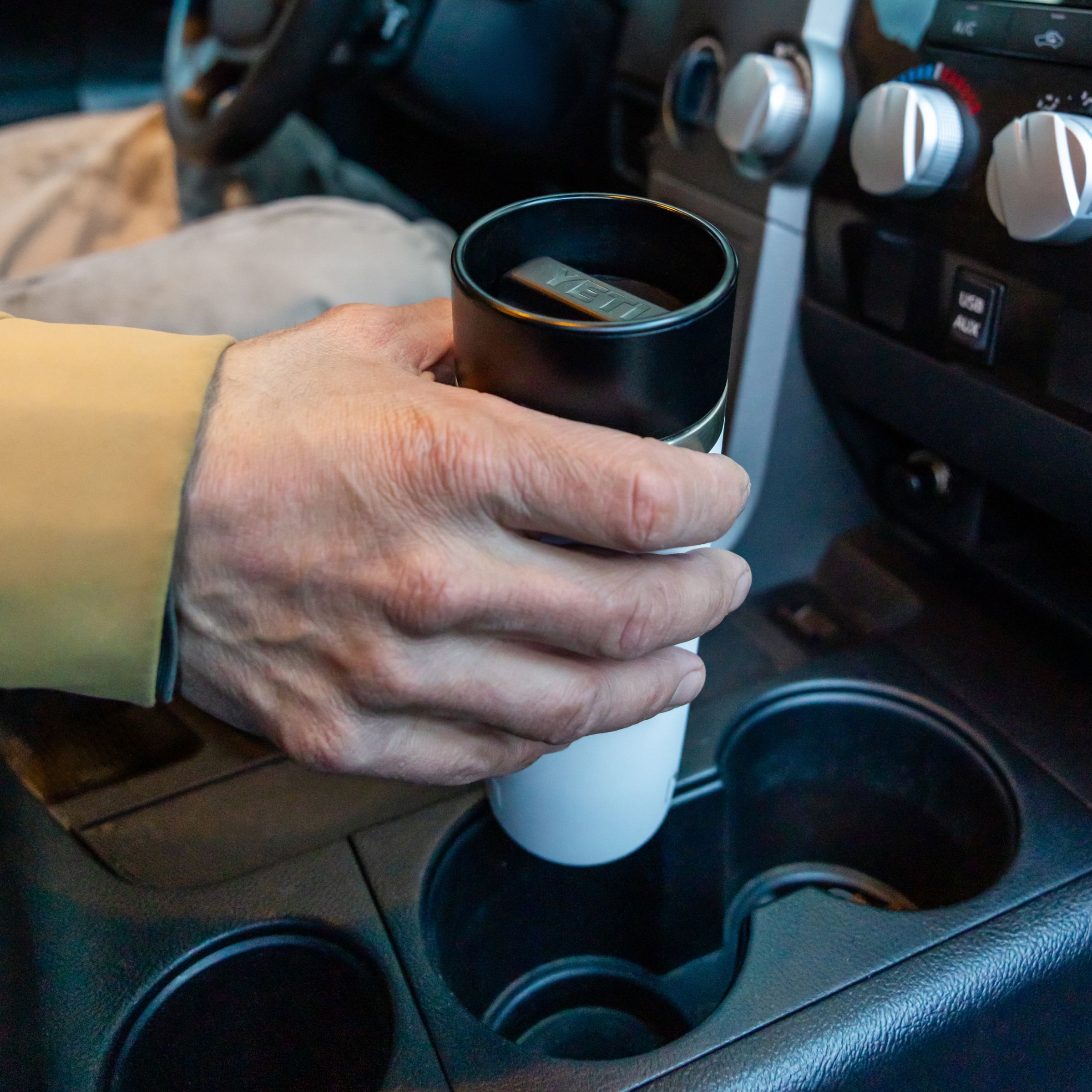 YETI Rambler® 16 oz Stainless Steel Travel Mug