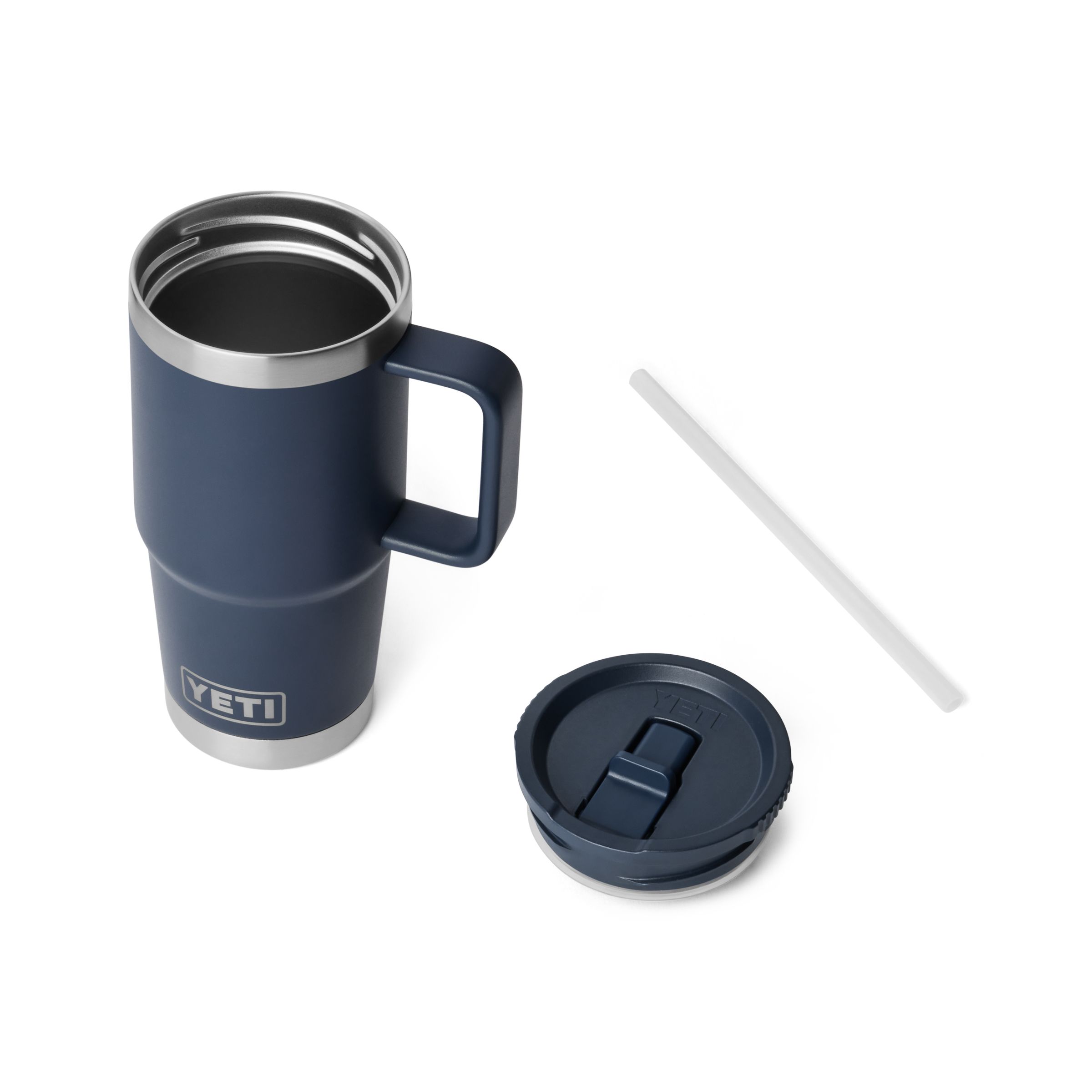 YETI Rambler® 20 oz Travel Mug with Straw