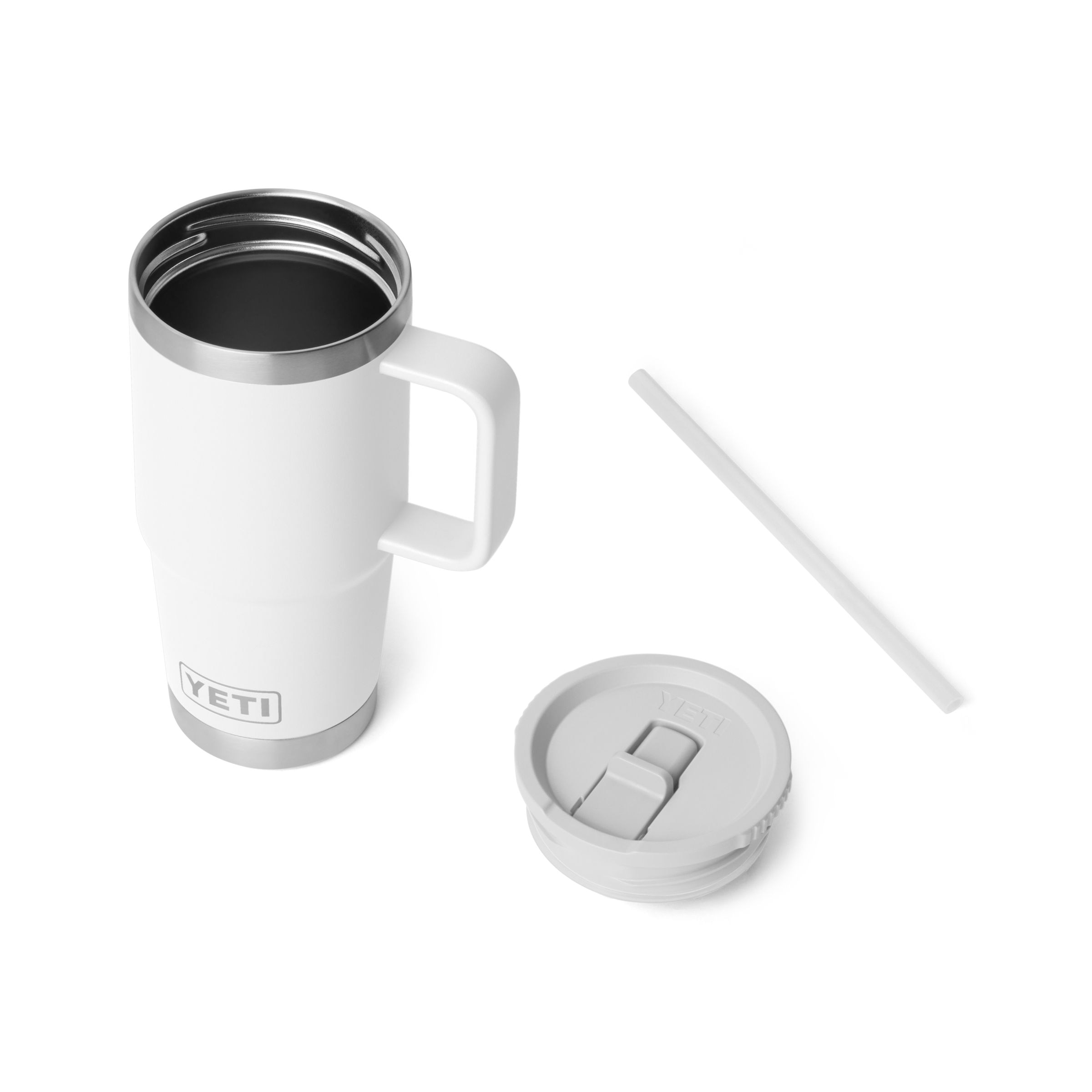 YETI Rambler® 20 oz Travel Mug with Straw