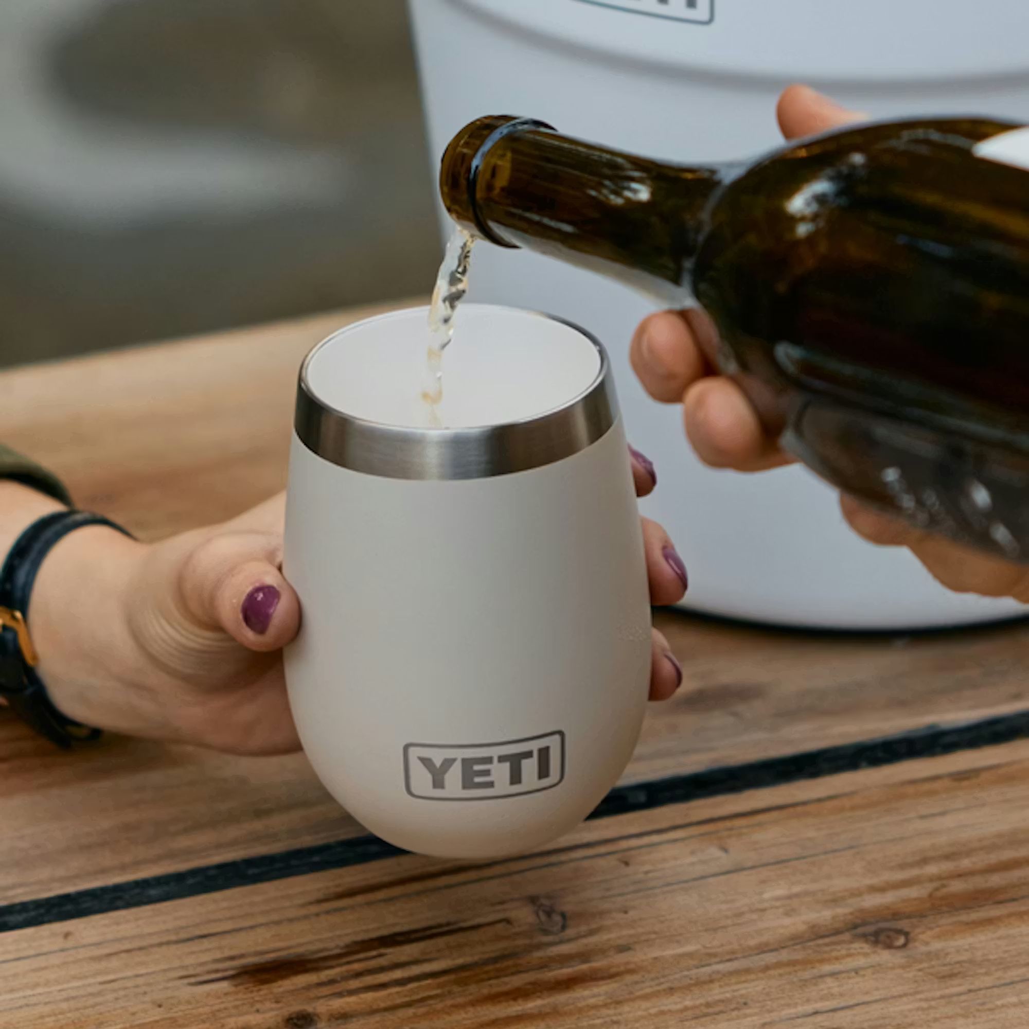 YETI Rambler® 10 Oz Insulated Wine Tumbler with Lid