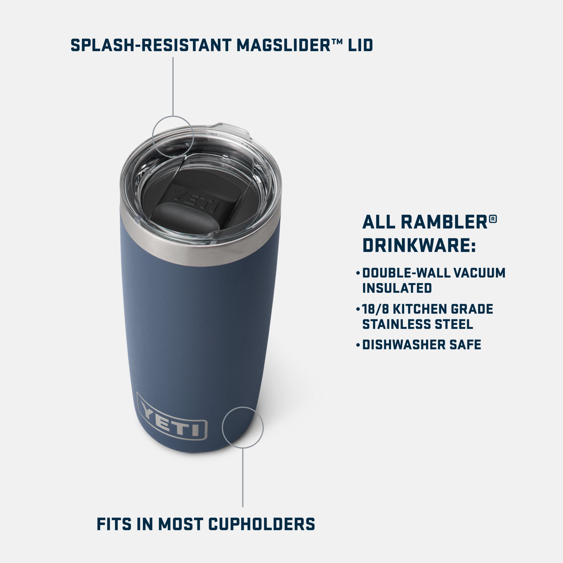 YETI Rambler® 10 oz Tumbler with MagSlider™ Lid