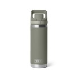 YETI Rambler® 18 oz Water Bottle with Flip Chug Cap Front_Flat