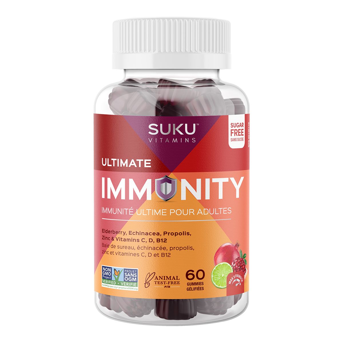 Image of Suku Ultimate Immunity Gummies - 60 Counts