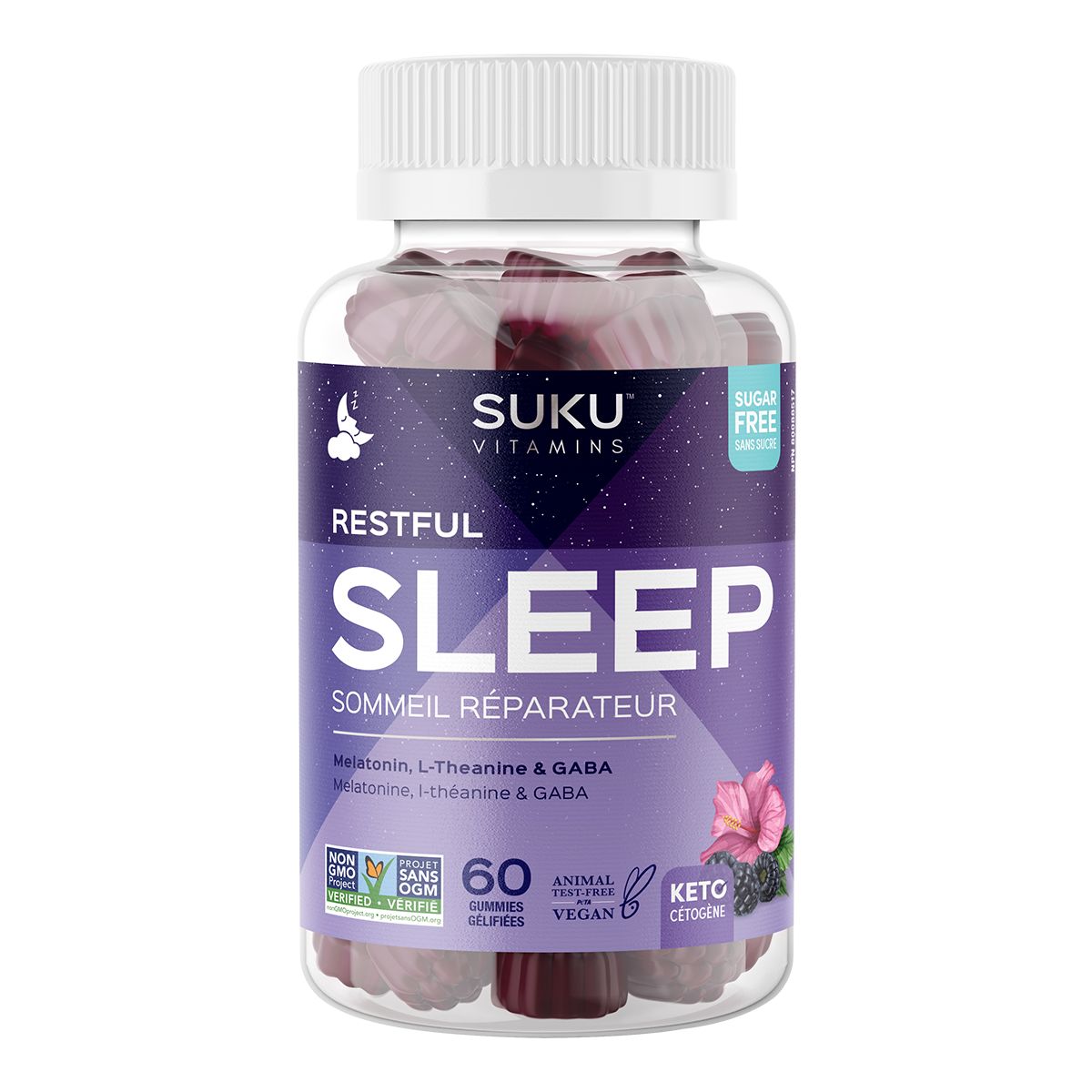 Image of Suku Restful Sleep Gummies - 60 Counts